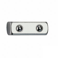 1/2''  Drive Square Coupler #50-16, Chrome Finish, Fully Polished, HEYCO (00050160083)