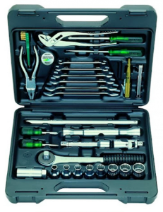 Set, Tool Expert-Boy #64-52-AF, 29 Pcs, In Plastic Box Dimension 355 x 300 x 85mm, Chrome Plated, Polished Head, HEYCO (00064520082)