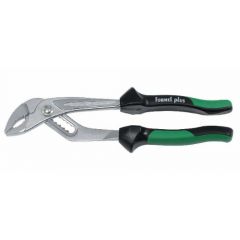 Plier Multigrip Plastic Handle With Slip Guard, With Slip Joint #300, OAL Length Size 240mm, Chrome Plated, Polished Head, HEYCO (00300024086)