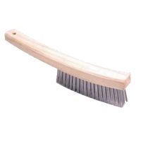 Brush Hand, Steel Wire, 6 rows, 11'' OAL Wood Handle, HUNTER (001.163523)