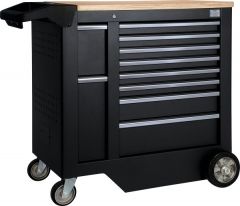 Trolley Workshop With 11 Drawers #1127-1, Automatic Braking System, High Quality Wooden WorkTop, Dimension: 1170 x 1020 x 660mm, HEYCO (01127010020)