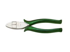 Plier Combination Electrician, Transparent PVC Insulation With Slip Guard #1203, OAL Length Size 185, Chrome Plated, Polished Head, HEYCO (01203018586)