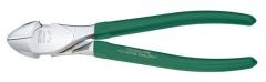 Nippers, Diagonal Cutting Plastic Coated Handles #1212, OAL Length Size 160mm, Chrome Plated, Polished Head, HEYCO (01212016087)