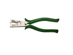 Plier, Auto.Wire Stripper, Transparent PVC Insulation With Slip Guard #122, OAL Length Size 160mm, Chrome Plated, Polished Head, HEYCO (01222016086)