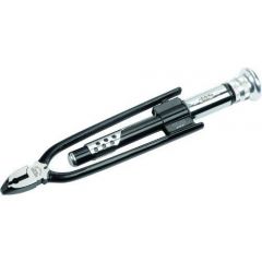 Plier, Wire Swiveling With Ratchet Function #1258-15, OAL Length Size 230mm, Chrome Finish, HEYCO (01258015000)