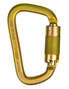 Carabiner, High Strength Steel, 3/4" Locking Gate, GUARDIAN (01837)