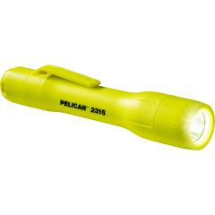 Flashlight 2315, LED, Yellow, Lumens 115, Class I, II, III ‚Äì Division 1 / IECEx ia Safety Certified, 2AA, PELICAN (023150-0100-245)