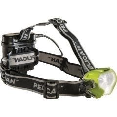 Headlamp LED 4-AA, 2785, Hi-Viz Yellow, Lumens 215/106/22, Safety Certified - Class I, Division 1, IECEx ia, PELICAN (027850-0000-245)