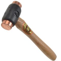 Mallet Copper/Malleable Iron, Wood Handle, Head Weight 1940g, Size 3, 44 mm Diameter. THOR (04-314)