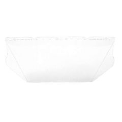 Faceshield Visor Clear for V-Gard Frames, Polycarbonate, 8" x 17" x 0.06", MSA (10115840)