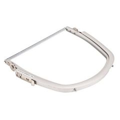 Faceshield Frame Aluminum V-Gard Visor Universal Metal, Silver for Hard Hat, MSA (10158799)