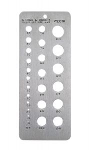 Gauge Drill 0.5-13mm, NO. OF SLOT :26, MOORE & WRIGHT (1067M)