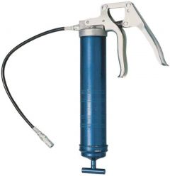 Grease Gun, pistol grip one hand C/W 18'' hose and coupler, 6000 PSI, LINCOLN (1133)