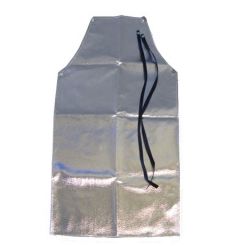 Apron Bib, Aluminized Kevlar 17 ozs material 24'' x 39'', 2000 deg F radiant heat, CPA # 539-ACK. CFC SAFETY (114201)