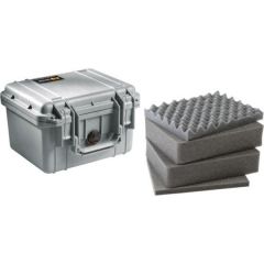 Case 1300, Foam, Silver, PELICAN (1300-000-180)