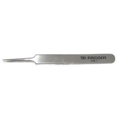 Tweezer High Precision Straight Model Length 112 mm For Hex Countersunk Head Screw, Cleared Nose, FACOM (142.1)