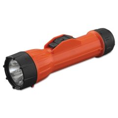 Flashlight Industrial Incandescent Handheld, Explosion Proof 2D Cell Orange/Black (2217), Lumens 50, BRIGHTSTAR (14460)