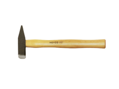 Hammer Engineers With Curved Ash Handle #1520, OAL Length Size 260mm, 100g, Lacquered, Polished Face And Pein, HEYCO (01520010021)