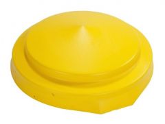 Eagle Closed Head Drum Snaps On Drums Cover 55 Gallons, Yellow (1666)