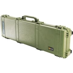 Case, Long Foam, 1750 OD Green, 53'' x 16'' x 6.12'' (134.6 x 40.6 x 15.5 cm), IP67, Stan 4280, Def Stan 81-42, PELICAN (1750-000-130)