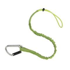 Lanyard Squids #3108 Tool Lanyard Series Locking Single Carabiner, Size: Short 28'' - 35'', Color: Hi-Vis Lime, ERGODYNE (19008)