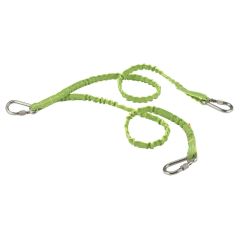 Lanyard Squids #3311 Tool Lanyard Series Twin Leg Stainless Triple Carabiner-15lb, ERGODYNE (19083)