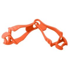 Clip Dual Squids #3400 Grabber Series, Color: Hi-Vis Orange, Keep Gloves And Other Items Handy, ERGODYNE (19118)