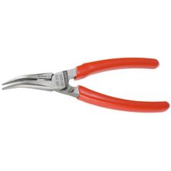Plier, Long Half Round Angled 40 Degree Nose With PVC Grip OAL 160 MM, FACOM (195.16G)