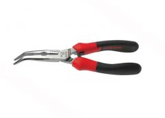 Plier, Half Round Long Angled Nose Ergonomic Grip With Return Spring OAL 195 mm, FACOM (195.20CPE)