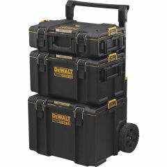 Mobile Tool Box Bundle, 3 Tier, Tough System, Dust & Water Resistant IP65 (Set of 3), DEWALT (DWST83402-1)