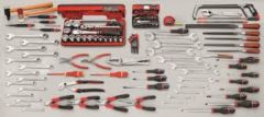Set, Tool Mechanical Engineering CM.120A With Roller Chest 2092A, FACOM (2092.M120A)