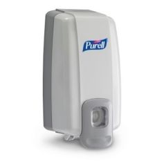 Dispenser Hand Sanitizer Purell  NXT Space Saver, White / Gray, GOJO (2120)