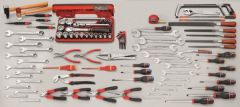 Set, Tool Mechanical Engineering CM.120A With Cabinet 2201, FACOM (2201.M120A)