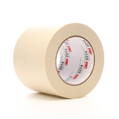 Tape, Masking Crepe Paper, 4'' x 25 mtr/roll. 3M (3011-2214-96)