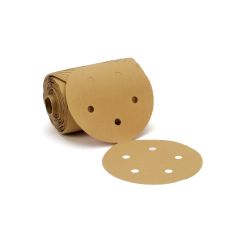 Disc Sanding, Stikit Adhesive Back, 236U 5" D X 5 holes, Gr. A/O P320, 100 pcs/roll, 3M (167889)