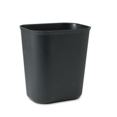 Bin, Fire Resistant 14 Qt,  28.3 x 21.0 x 31.1cm, Black, RUBBERMAID (01-2541-BLA)