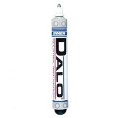 Dalo Marker, Metal 1/8'' in Broad tip Solvent Based, industrial paint marker pen White, DALO (26084)