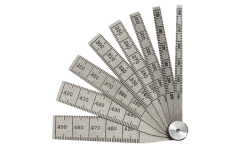 Gauge, Taper, Range (in): .100-.500'', Length (in):  2.1/2'', 8 leaves, STARRETT (269A)