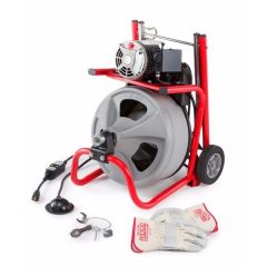 Drain Cleaner K-400, Capacity 1.1/2''- 4", 230V, RIDGID (27038)