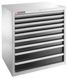 Cabinet, Workshop Heavy Duty Industrial Unit With 9 Drawer 980 x 680 x 1000, FACOM (2939B)