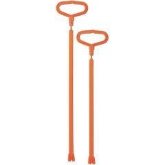 Tie Hook Squids #3560L Hand Grip, Size: 19.7'' (50cm) Belt, Color: Hi-Vis Lime, ERGODYNE (33604)