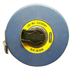 Tape Measure, Fibreglass Long Close Case 15M / 50' x 1/2', Metric / Imperial, STANLEY (34-235)