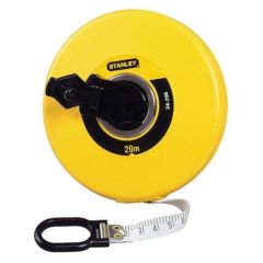 Tape Measure, Fibreglass Long 20M, Metric / Imperial, STANLEY (34-296)