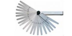 Feeler Gauge On Ring, 20 Blades, 0.10-2.0 mm x 8'', HUNTER (39646)