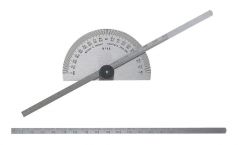 Gauge Depth, Protractor Type, Size: 0-150mm/0-6'', MOORE & WRIGHT (44)