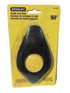 Chalk Line Reel 50 Ft / 15 Mtr, STANLEY (47-150-0)