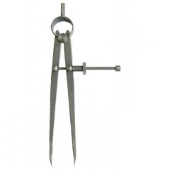 Divider Spring 8'', Polished Tool Steel, MOORE & WRIGHT (50-8)