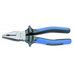 Plier, Combination With Plastic Handle #5081200, OAL Length 180mm, Head Ground And Lacquered, HEYTEC (50812001842)