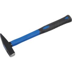 Hammer Engineers' Fiberglass Handle #5081523 With Plastic Coating, 300g, OAL Length 315mm, Black Lacquered Head, HEYTEC (50815230021)