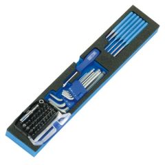 Set, Module Of Tools #M50829-31, 48 Pcs For #508076-945, Dimension 528 x 98 x 35mm , HEYTEC (50829003100)